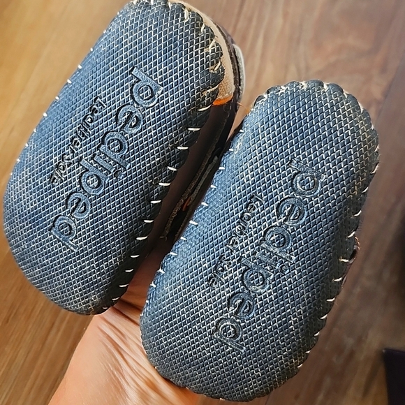 Pediped Originals Naples Brown Shoes for Baby - Picture 8 of 8